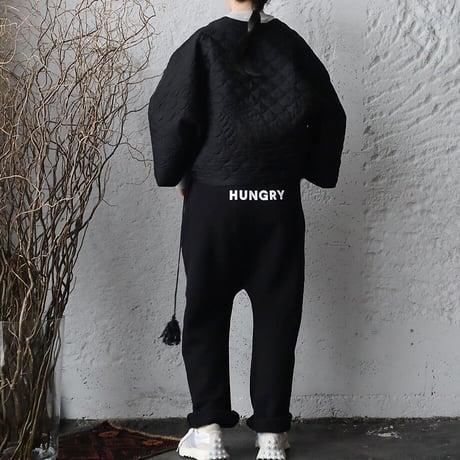 R&D.M.Co- salopette (black/HUNGRY)