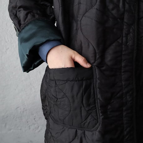 NOTA vintage quilting jacket (sleeve:green)