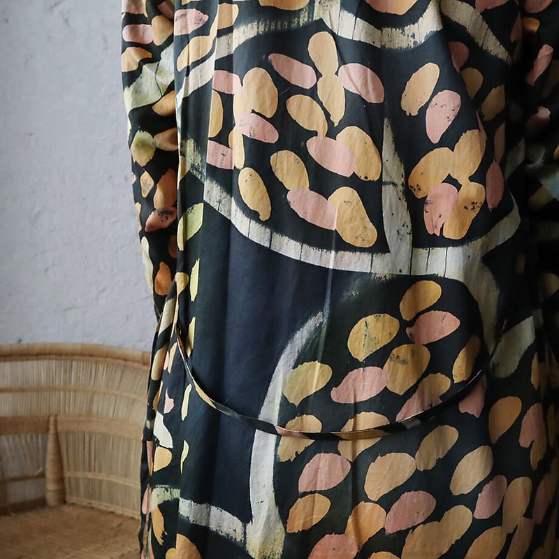Funatabi atelier coat dress (Batik) | nii-B | W