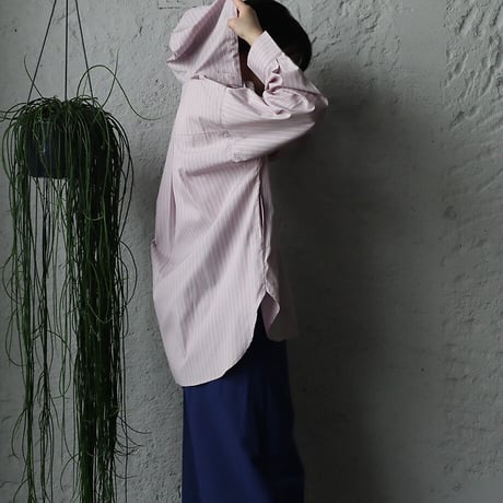 WANDERUNG hood blouse (pink)