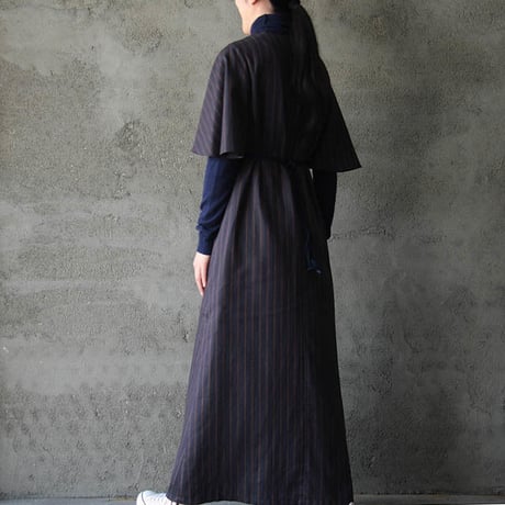 NOTA bell sleeve dress + purse  stripe
