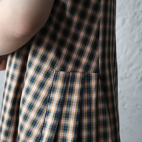 NOTA le blueque dress (plaid)