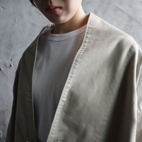 ROVAROVA x .less cocoon jacket (greige)