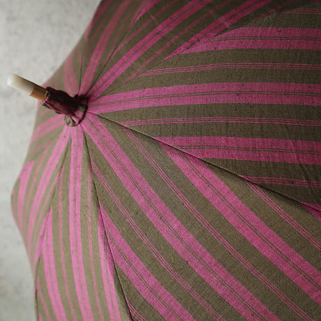 Tabrik parasol  (pink or brown stripe)
