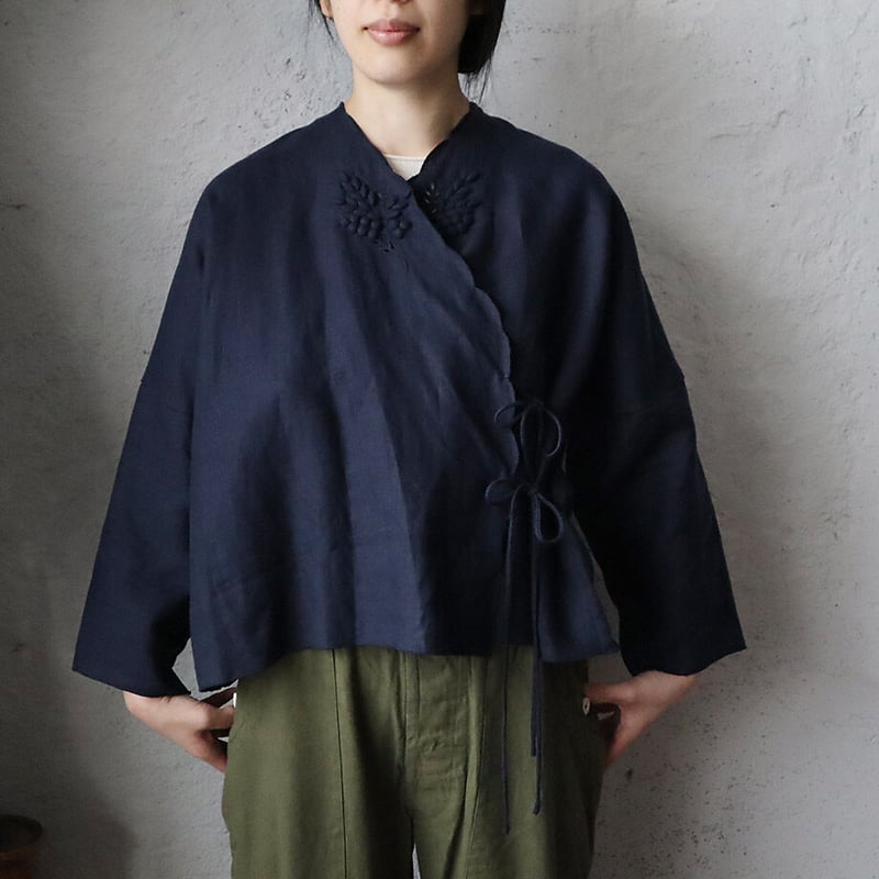 TOWAVASE Bon Voyage blouse (navy) | nii-B | WEB TOWAVASE Bon Voyage blouse (navy) | nii-B | WEB