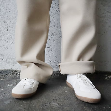 NOUVELLES DU PARADIS woollike pants (beige)