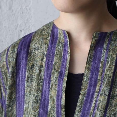 NOTA N19 dress (green x purple)