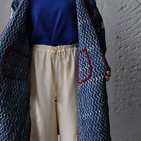 saruche gudri long jacket (blue)