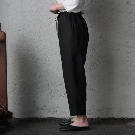 NOTA linen pants (black)