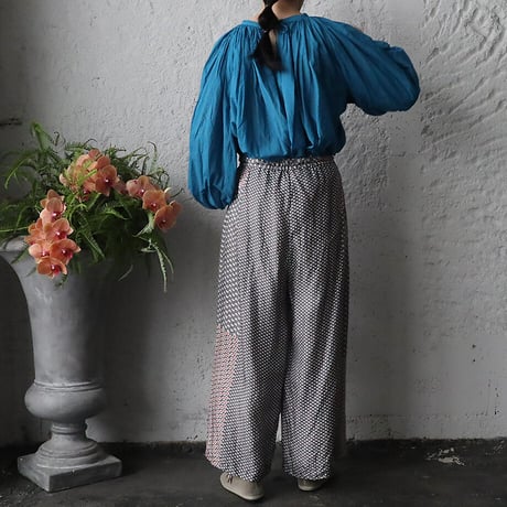 TOWAVASE sarasa silk pants (gray)
