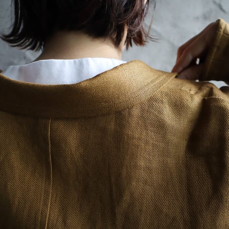 WANDERUNG linen jacket (brown)
