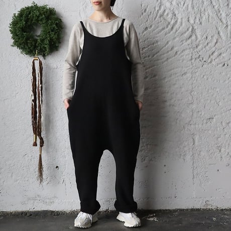 R&D.M.Co- salopette (black/REALLY?)