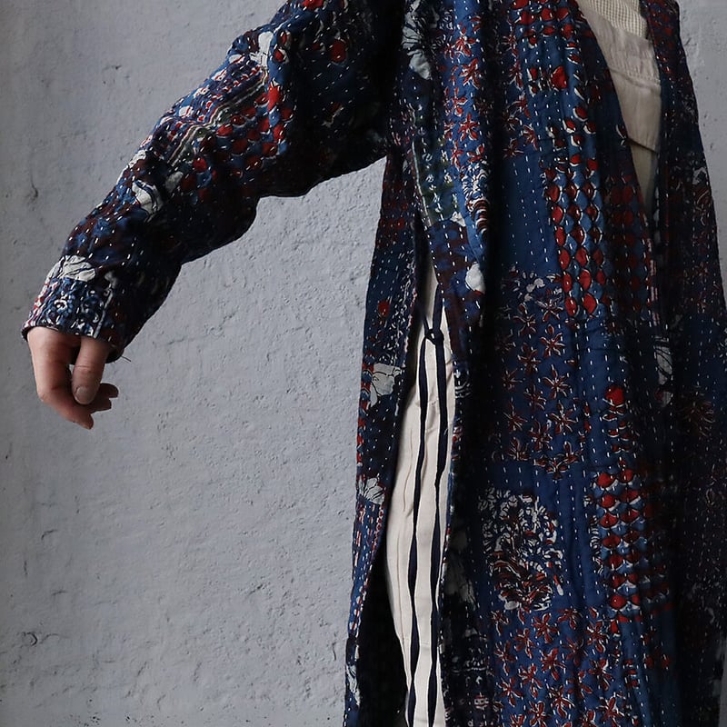 saruche gudri long jacket (blue mix) | nii-B | saruche gudri long jacket (blue mix) | nii-B |
