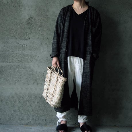 COMMONO reproducts knit jacquard lobe