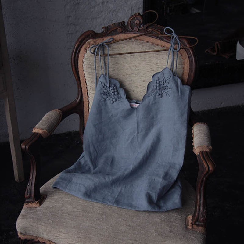 TOWAVASE bon voyage キャミソール TOWAVASE Bon Voyage camisole (blue) | nii-B | W