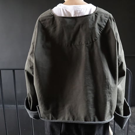 .less bell sleeve pullover (khaki)