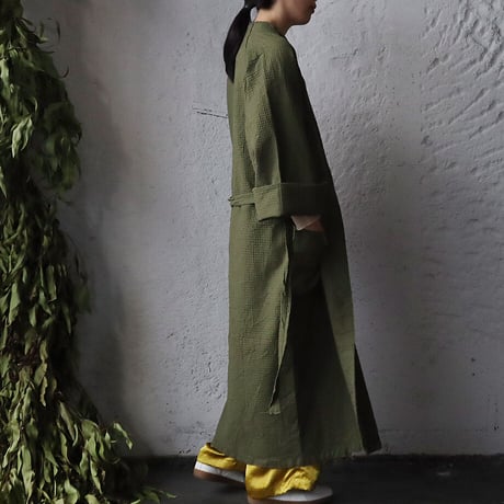 dead stock hospital gown (olive)