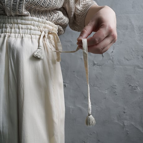 Tabrik gather pants (paper)