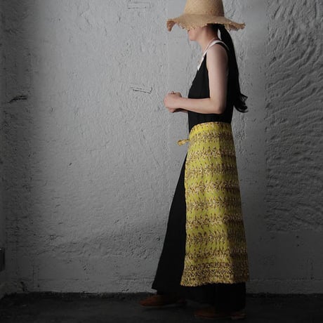 NOTA tablier long  yellow