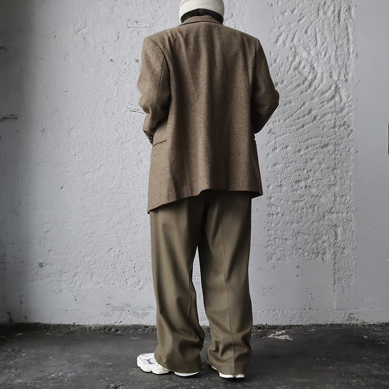 ànuke herringbone wool jacket (beige) | nii-B