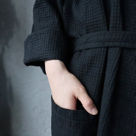 dead stock hospital gown (black)
