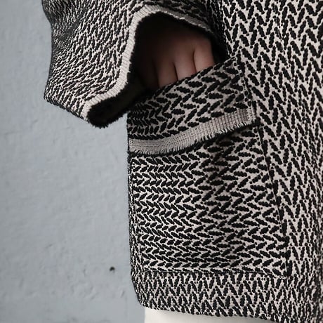 NOTA herringbone gown