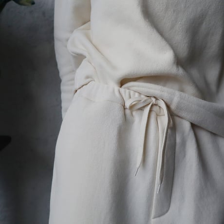 R&D.M.Co- string sweat pants (natural)