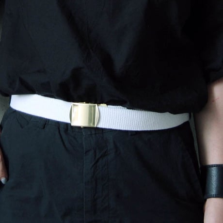 france dead stock canvas belt