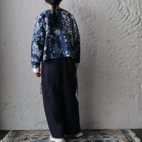saruche gudri short jacket (blue)