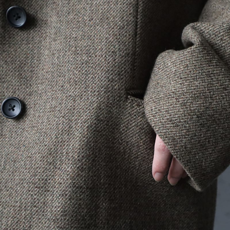 ànuke herringbone wool jacket (beige) | nii-B