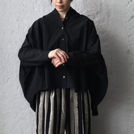 .less  cocoon  blouse (black)