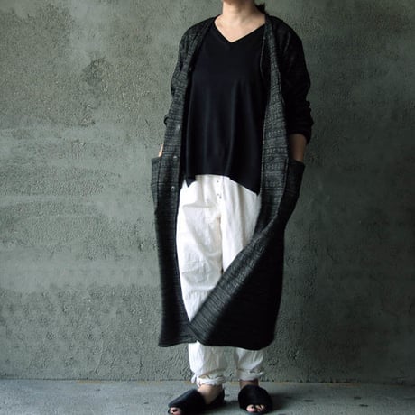 COMMONO reproducts knit jacquard lobe