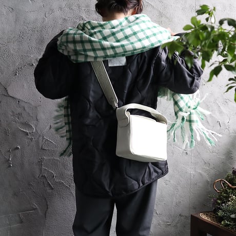 R&D.M.Co-  wool blanket  (green/blue)