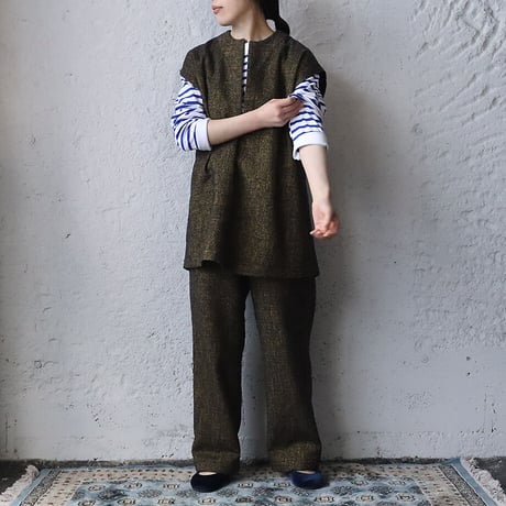 NOTA moodong 2 piece  (navy x yellow mix)
