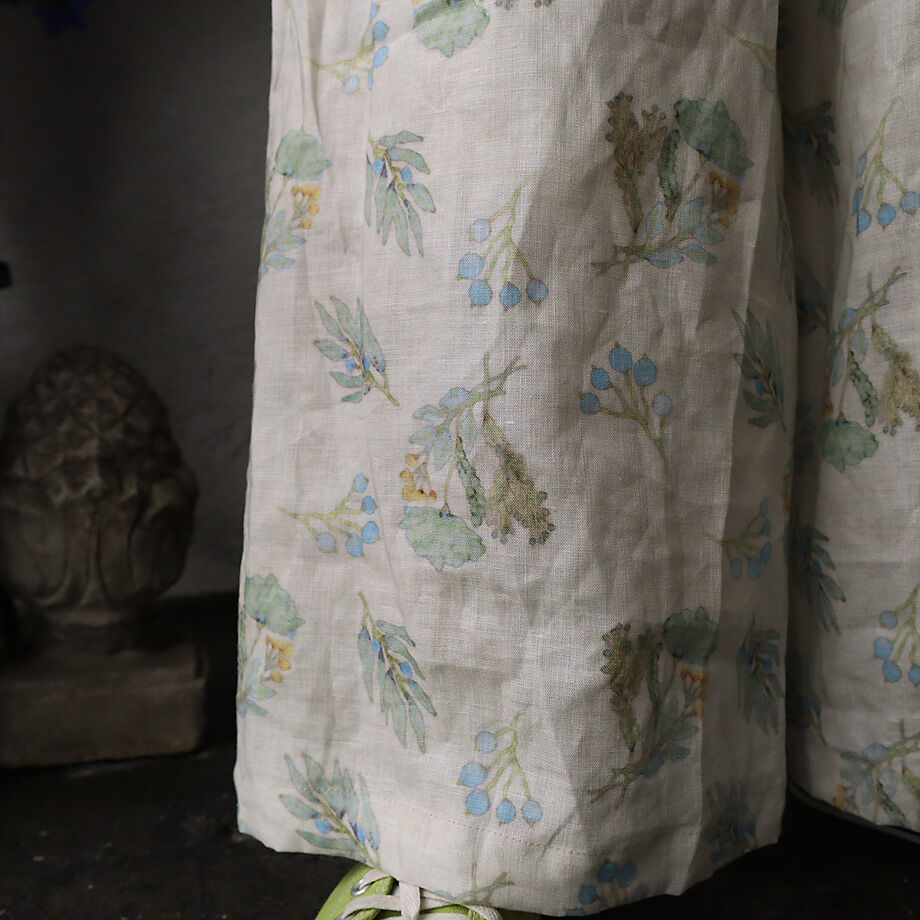 極美品】TOWAVASE Frais linen jacket (multi) TOWAVASE Frais linen