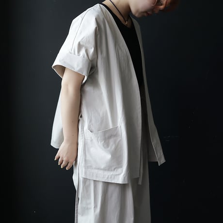 .less dogi jacket (sand beige)