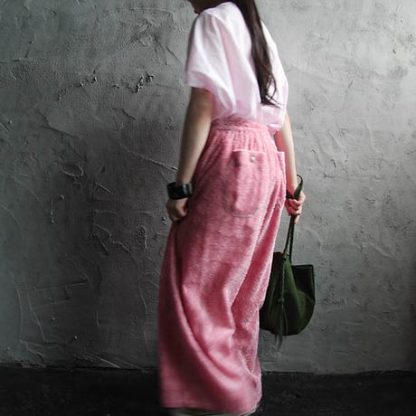 NATIVE VILLAGE relax pants pink