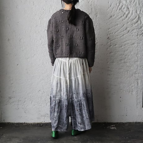 TOWAVASE Ruban cardigan (gray)