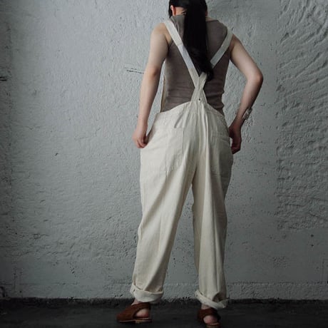 france navy type  overalls white