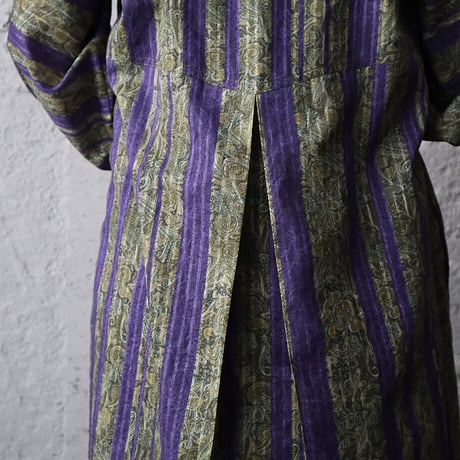 NOTA N19 dress (green x purple)