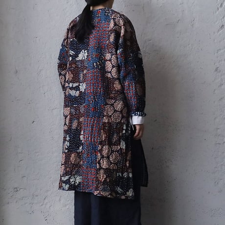 saruche gudri long jacket (flower mix)