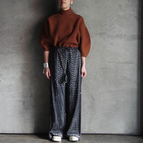 THE FACTORY boiled wool knit