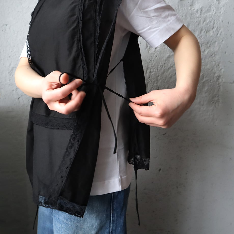 TOWAVASE Leavers tablier (black) | nii-B | WEBSHOP