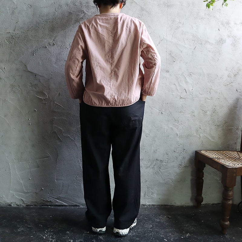 オールドマンズテーラーＲ＆Ｄ.M.CO ガーメントダイトリミングジャケット R&D.M.Co- / OLDMAN'S TAILOR GARMENT DYE TRIMMING JACKET