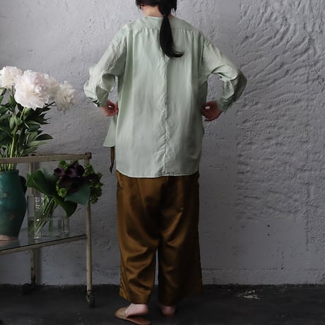R&D.M.Co- silk pullover (pale green)