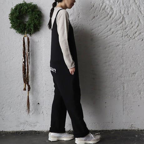 R&D.M.Co- salopette (black/REALLY?)