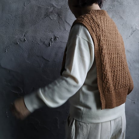 chiihao x nii-B  rambouillet vest (brown)