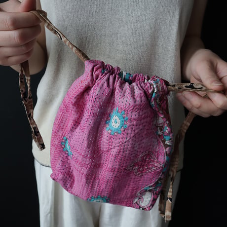 pakistan ralli quilt minibag (C)
