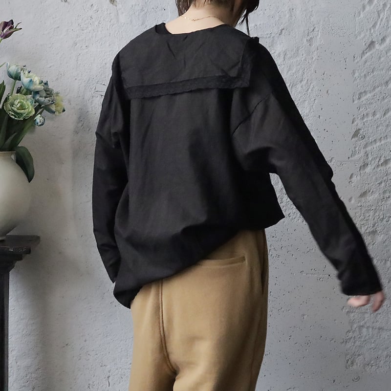 TOWAVASE Leavers blouse (black) | nii-B | WEBSHOP