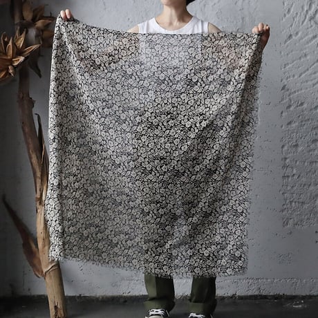 R&D.M.Co- wild berry gauze shawl